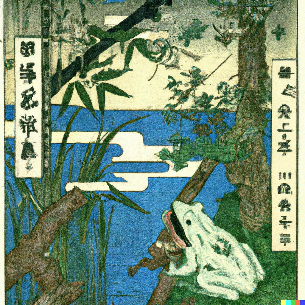 DALL-E 2 prompt experiment 9, sample 2: The named printmakers in English.
